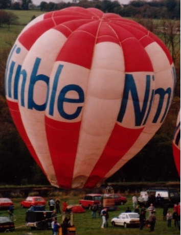 G-AYAL, Nimble II inflating