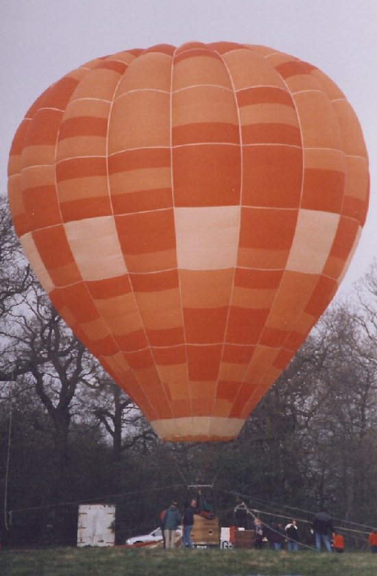 Aries, G-BCGP inflated