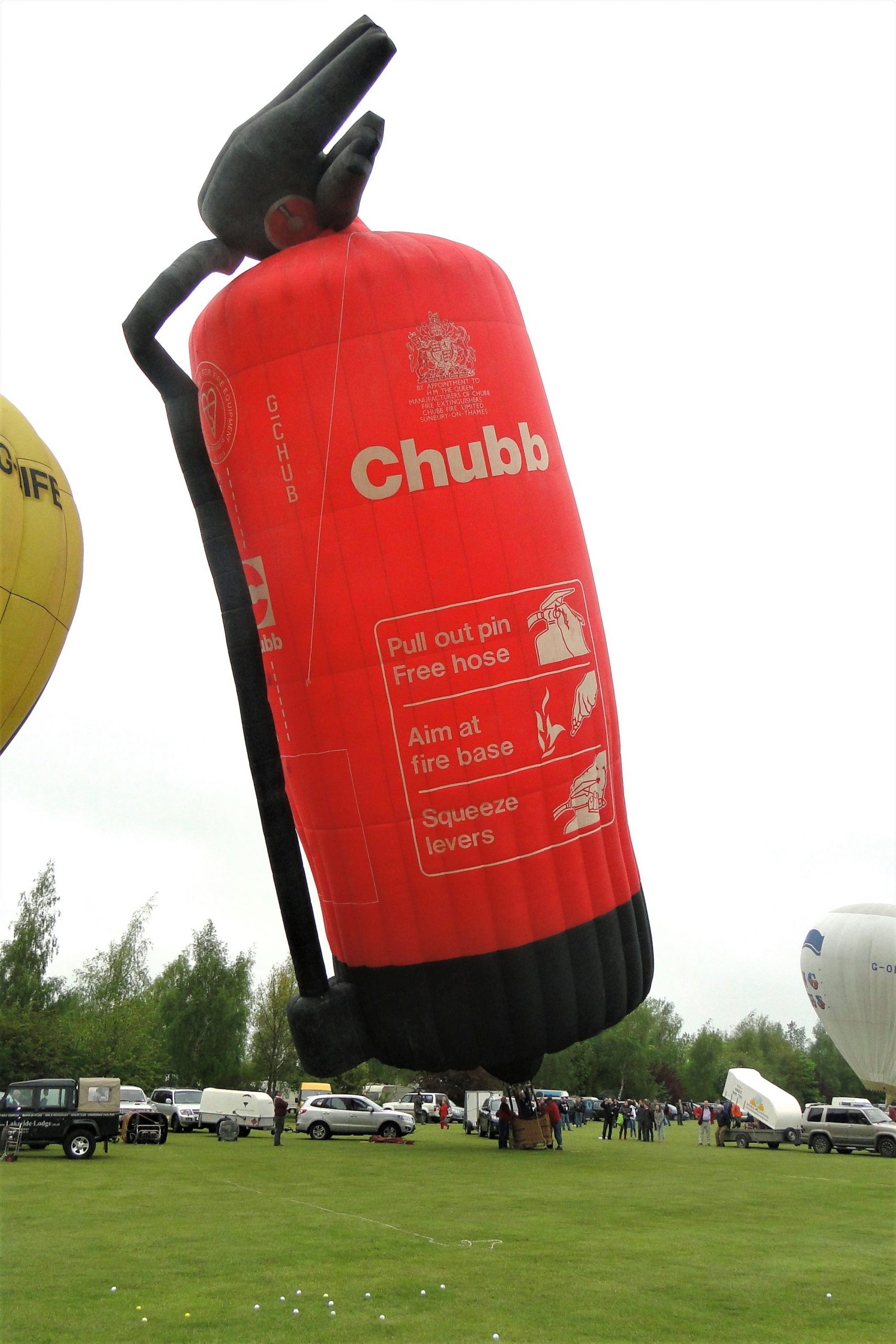 Balloon G-CHUB - Chubb Extinguisher SS