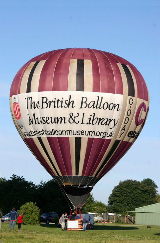 Balloon G-ODAY with BBM&L artwork
