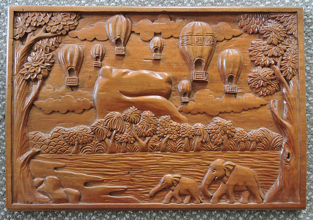 Carved Plaque