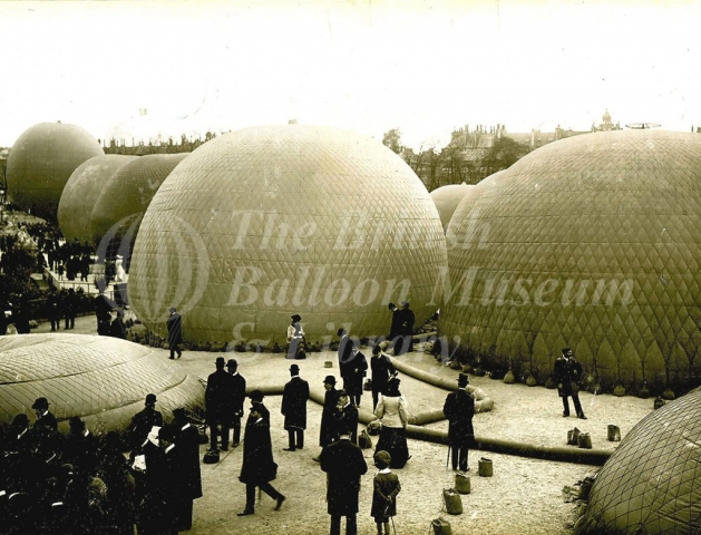 Grand Prix Balloon Race, Paris – 17 October 1905