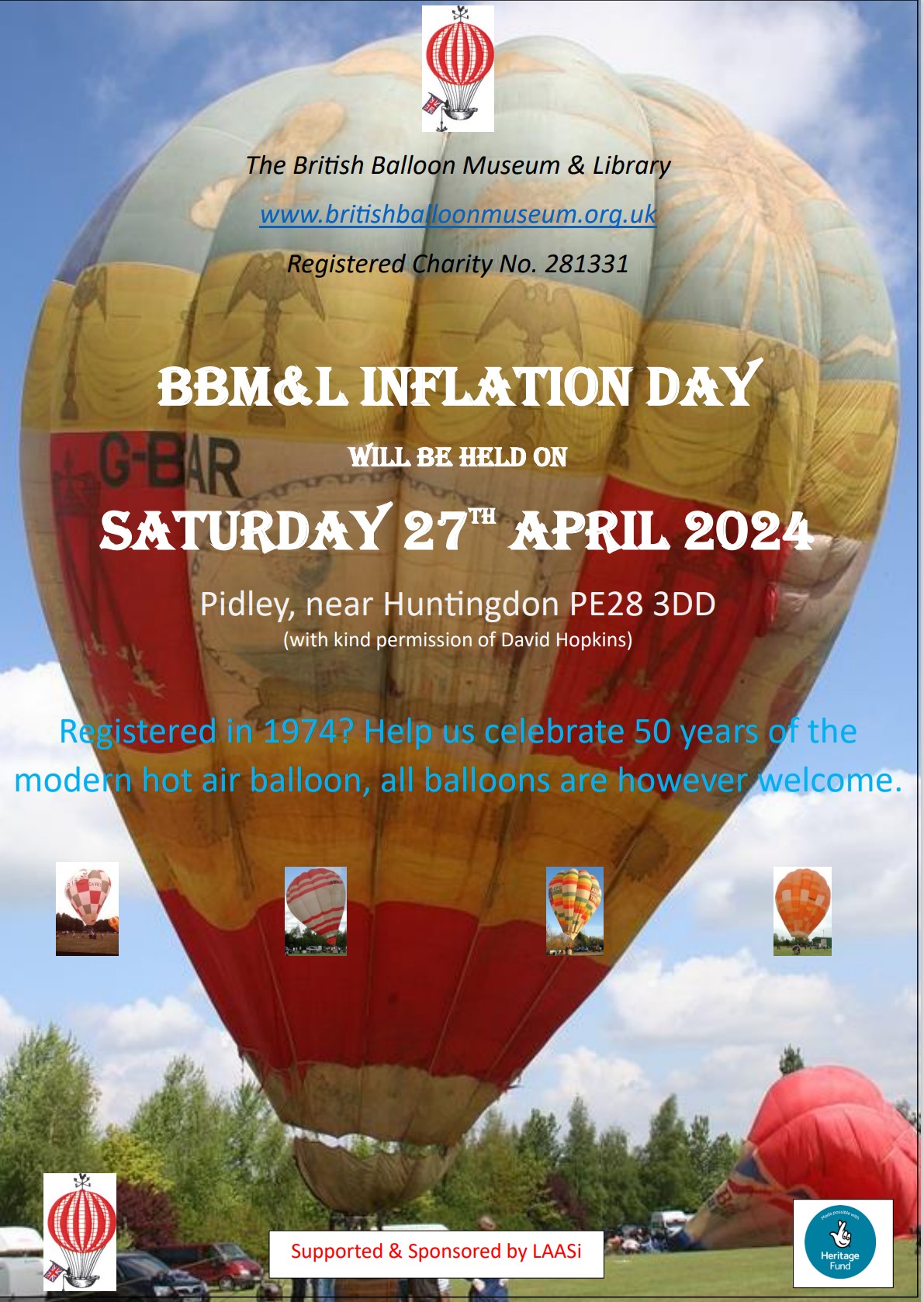 Inflation Day 2024 - British Balloon Museum & Library
