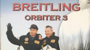 VHS video cover for Breitling Orbiter 3 video