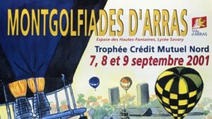 Poster for French balloon meet 2001